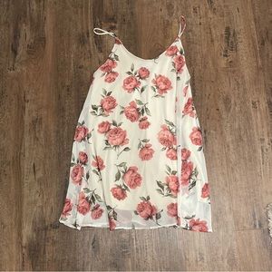 Rose shift dress. Size medium